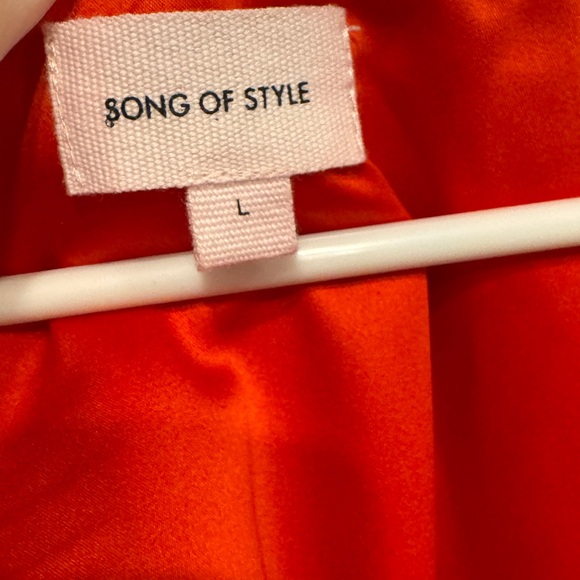 Song of Style Vibrant Red 2 piece set - Picture 2 of 7